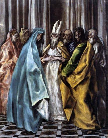 El Greco The Marriage of the Virgin